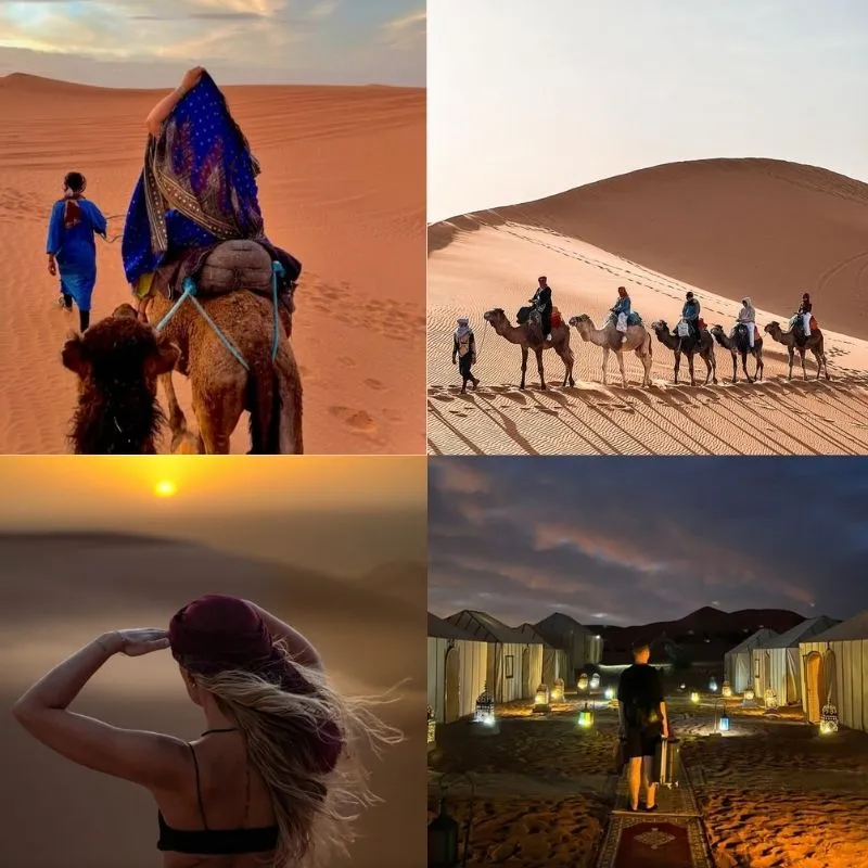 Nuit Merzouga Randonnée